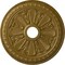 Ekena Millwork Bristol Ceiling Medallion (Fits Canopies up to 3 7/8"), Hnd-Painted Gold, 23 1/2"OD x 3 7/8"ID x 1"P CM23BIGLS - alternate 1